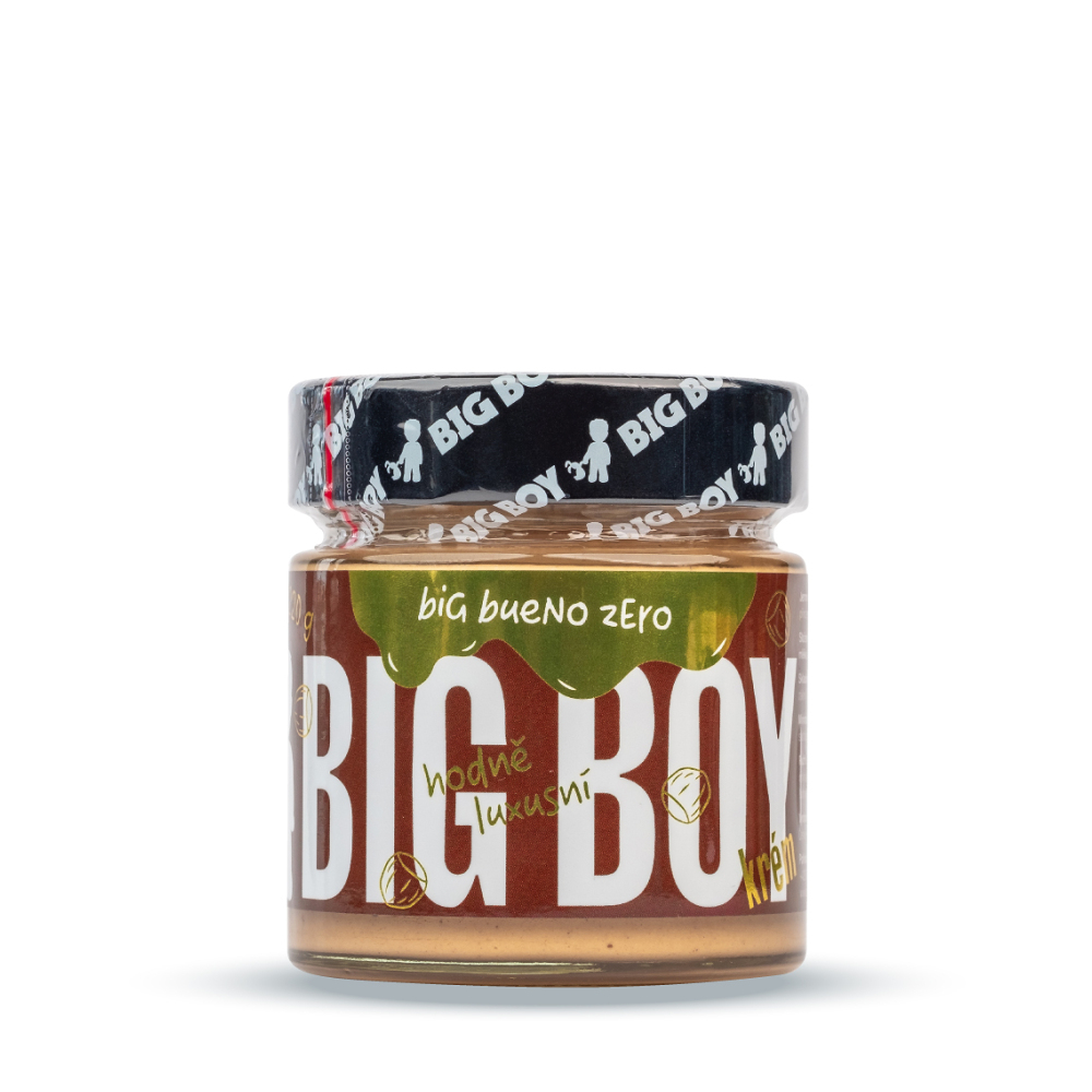 Big Boy Big Bueno zero jemný lieskový krém s brezovým cukrom 220g