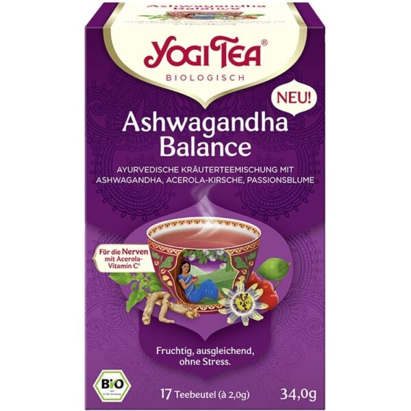 BIO Rovnováha Ashwagandy Yogi Tea 34g