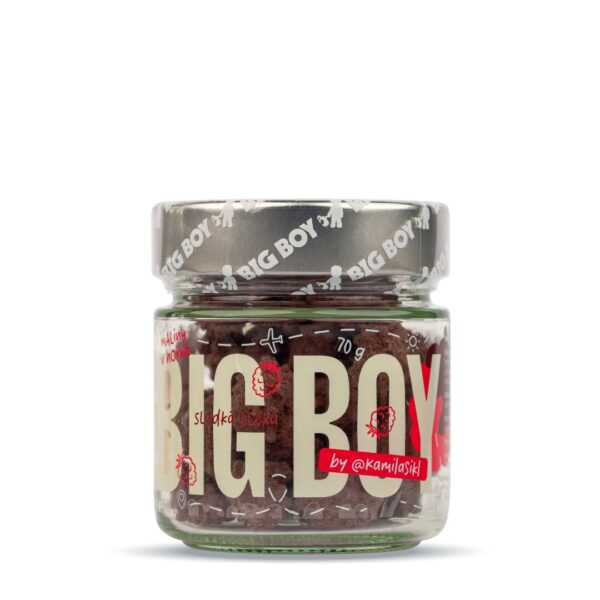 Maliny v horkej čokoláde 70g BIG BOY