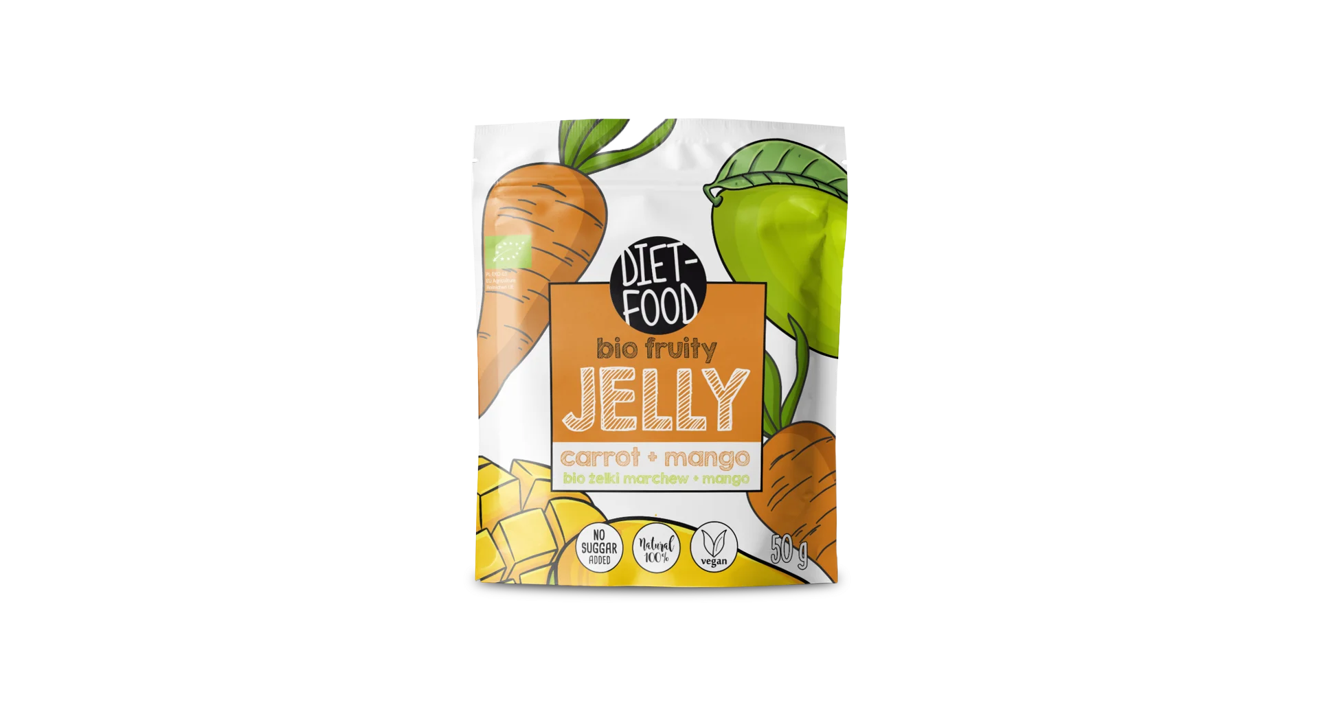 Diet food Fruity jelly Mrkva a mango 50g