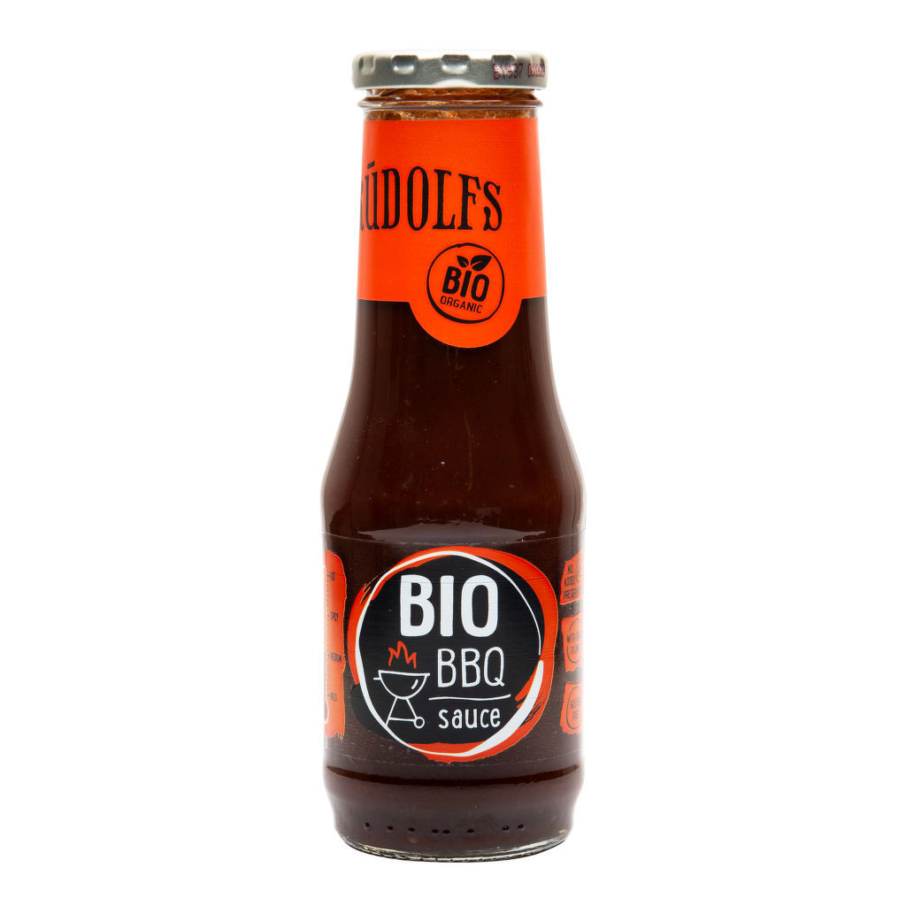 Omáčka BBQ BIO 320g Rudolfs