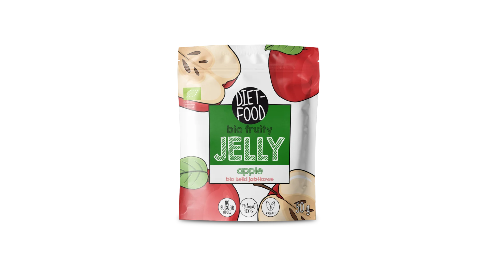 Diet food Fruity jelly jablko 50g