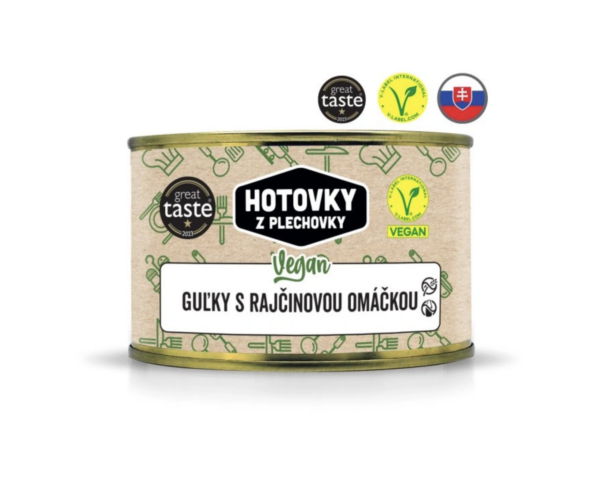 Vegan guľky v rajčinovej omáčke 400g