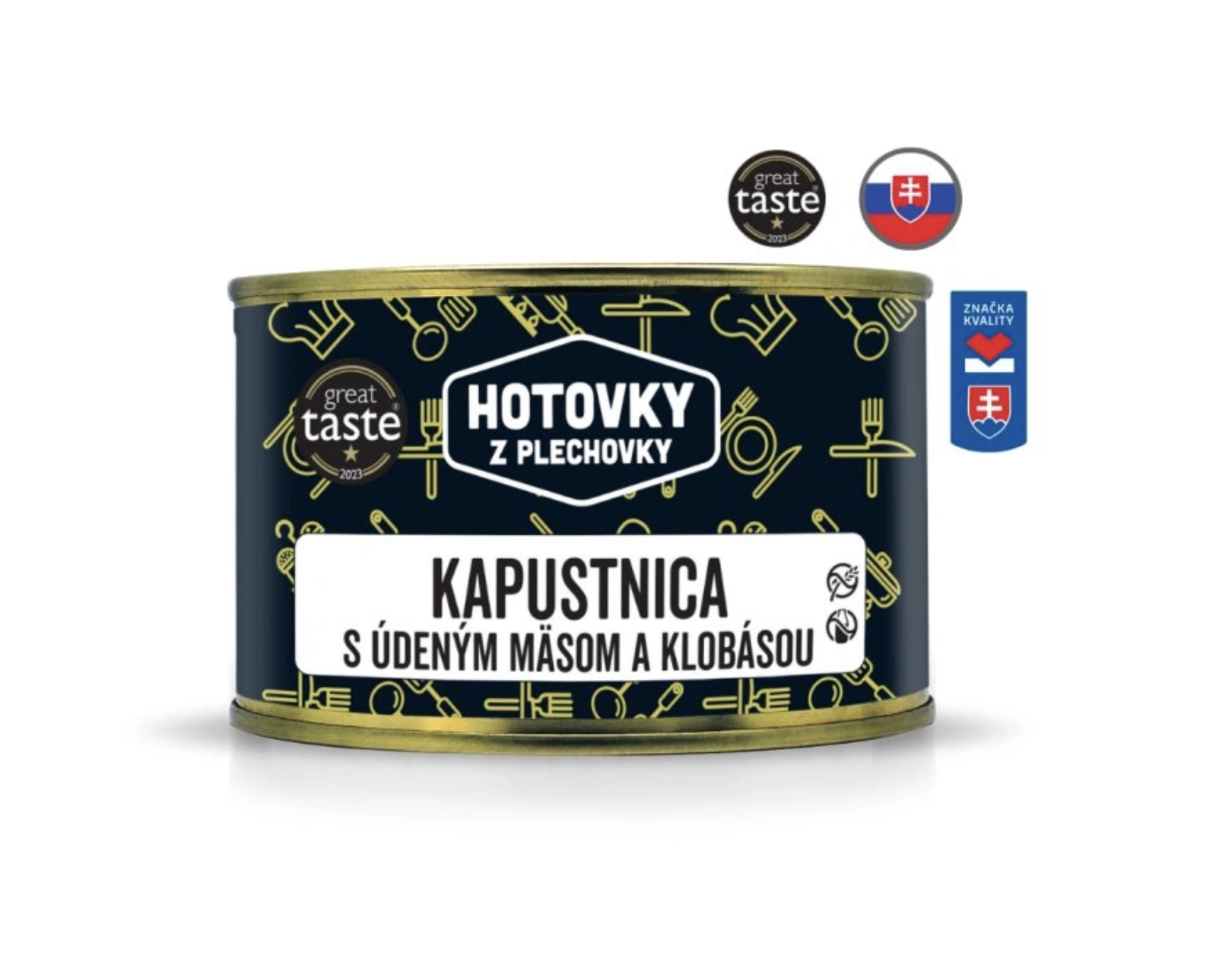 Kapustnica s údeným mäsom a klobásou 400ml