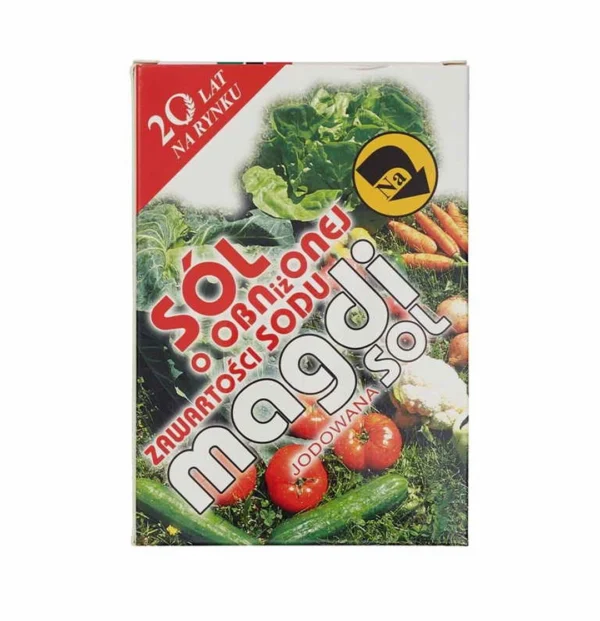 Soľ s nízkym obsahom sodíka Magdisol 500g