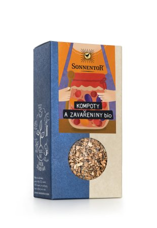 Kompóty a zaváraniny, 55 g BIO