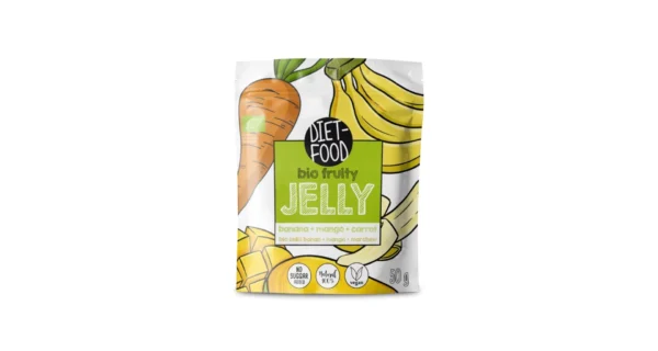 Diet food Fruity jelly banán-mango-mrkva 50g