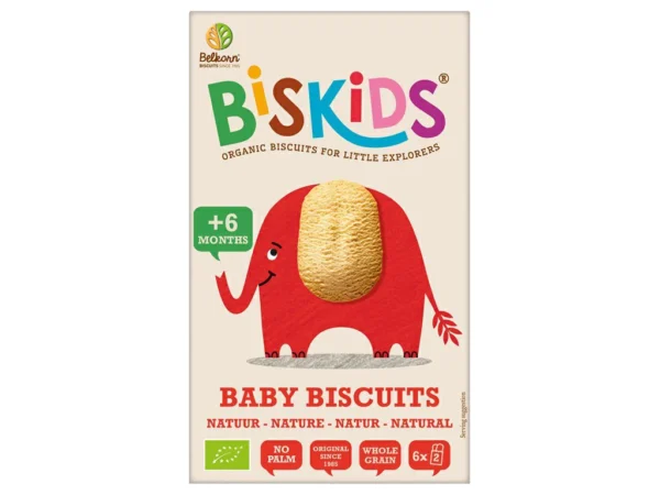 Sušienky celozrnné detské Natural 6M+ 120g BIO