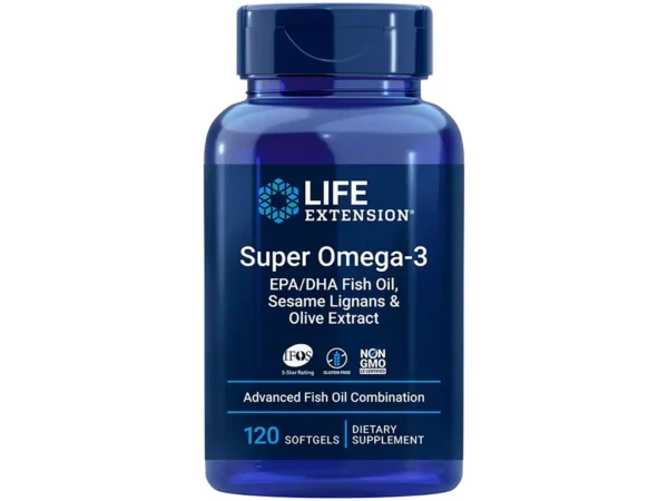 Super omega-3 60caps 1ks Life extension