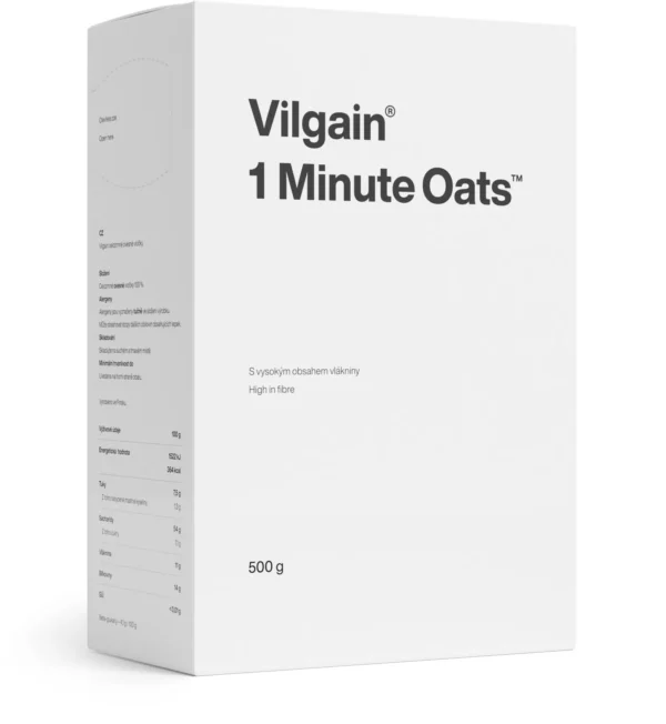 Vločky ovsené minútové bez lepku 500g Vilgain