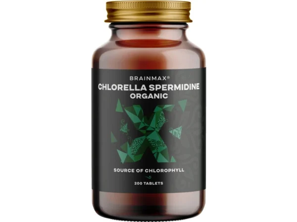 BrainMax Chlorella spolu so spermidinom 200tbl 1ks