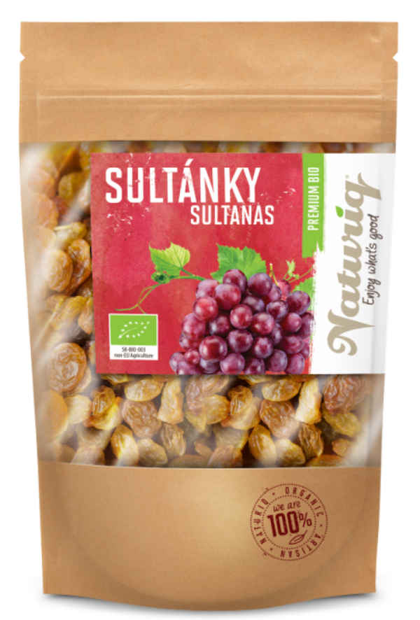 Hrozienka Sultánky premium BIO RAW 150g