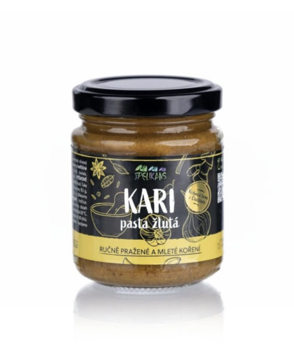 Žltá kari pasta 100g The Pelikans
