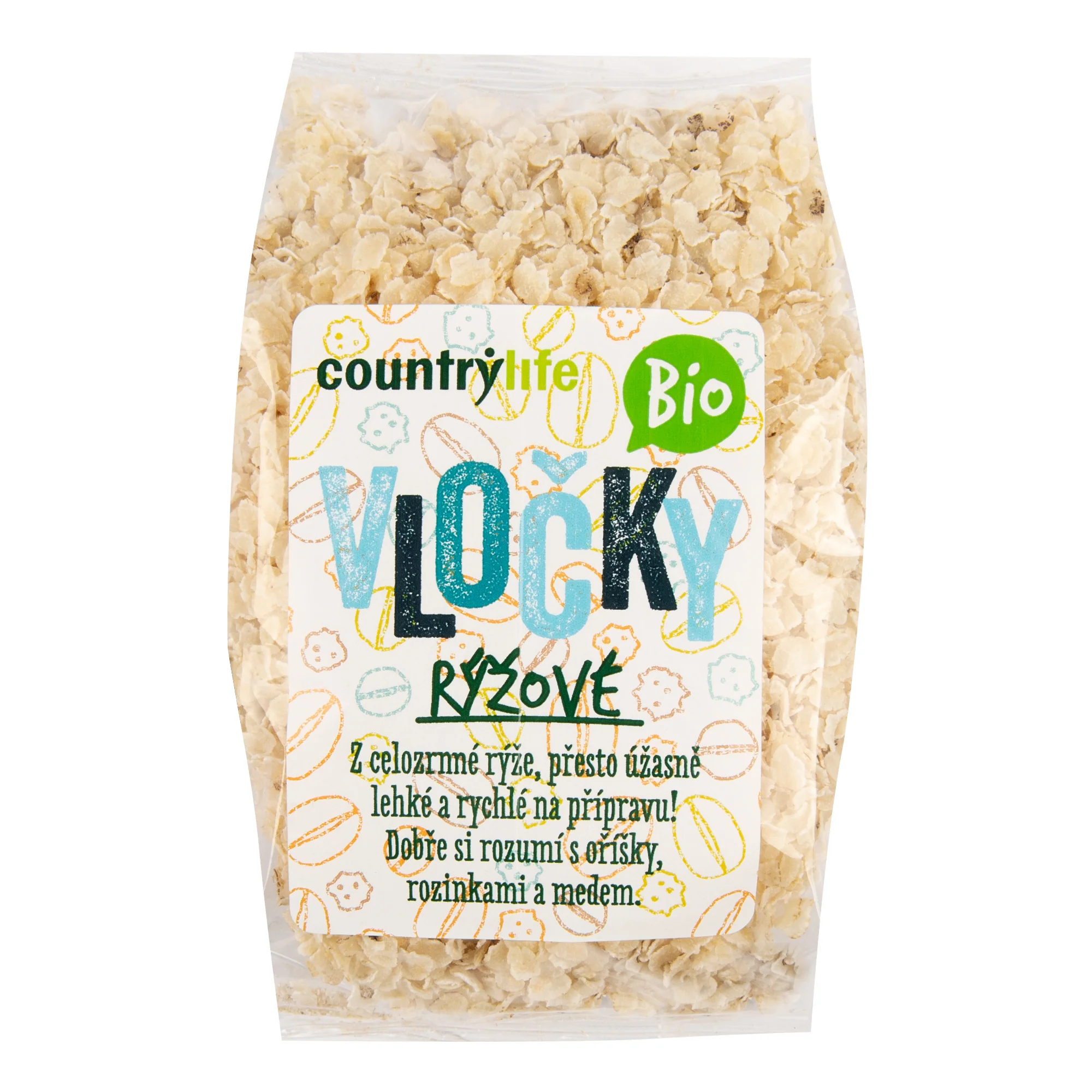 Vločky ryžové BIO 250g