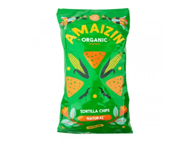 Chipsy kukuričné Tortilla 250g BIO Amaizin