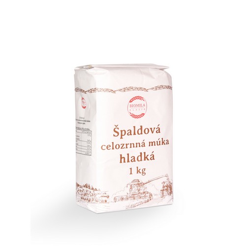 Múka špaldová hladká BIOMILA 1kg