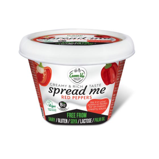 Pomazánka vegánska s červenou paprikou 200g Green Vie