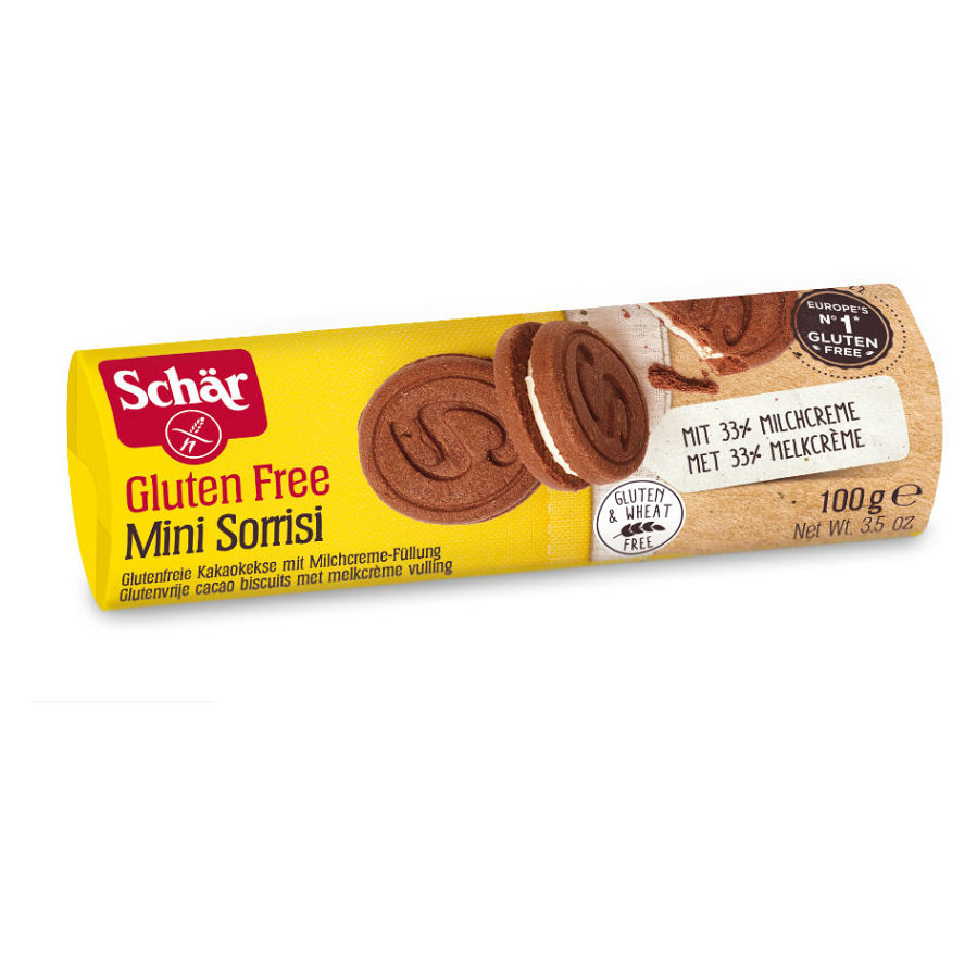 Sušienky Mini Sorisi kakové plnené 100g