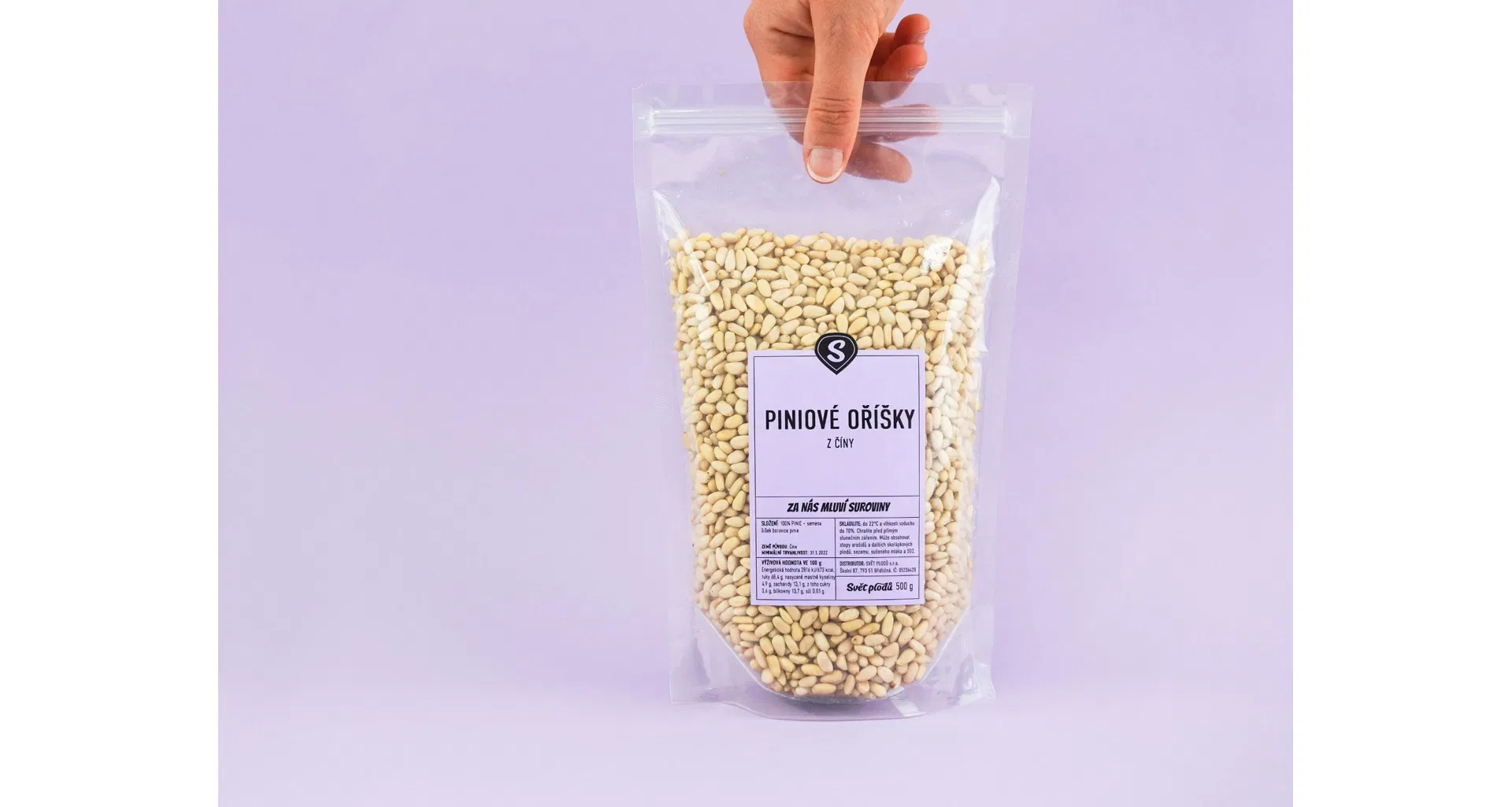 Píniové oriešky 500g