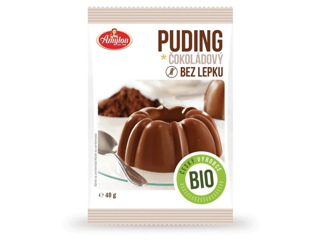 Puding čokoládový bezlepkový 40g BIO AMYLON