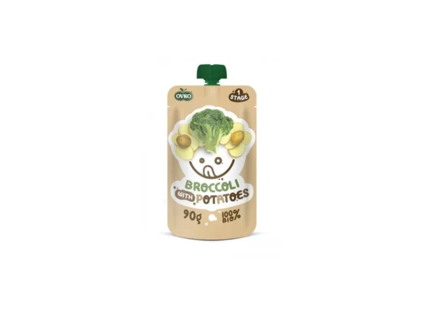 BIO Kapsička brokolica so zemiakmi OVKO 90g