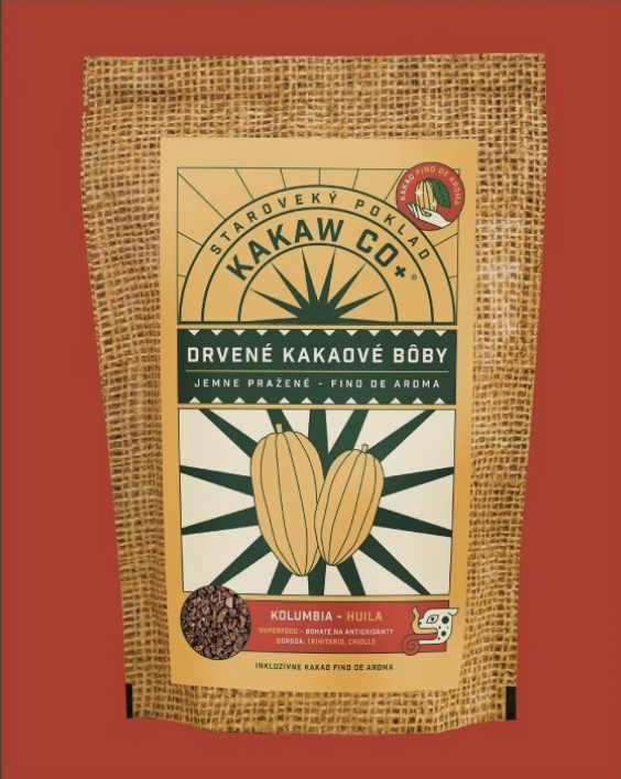 Bôby kakaové nibs drvené Kolumbia Huila 75g Kakawco