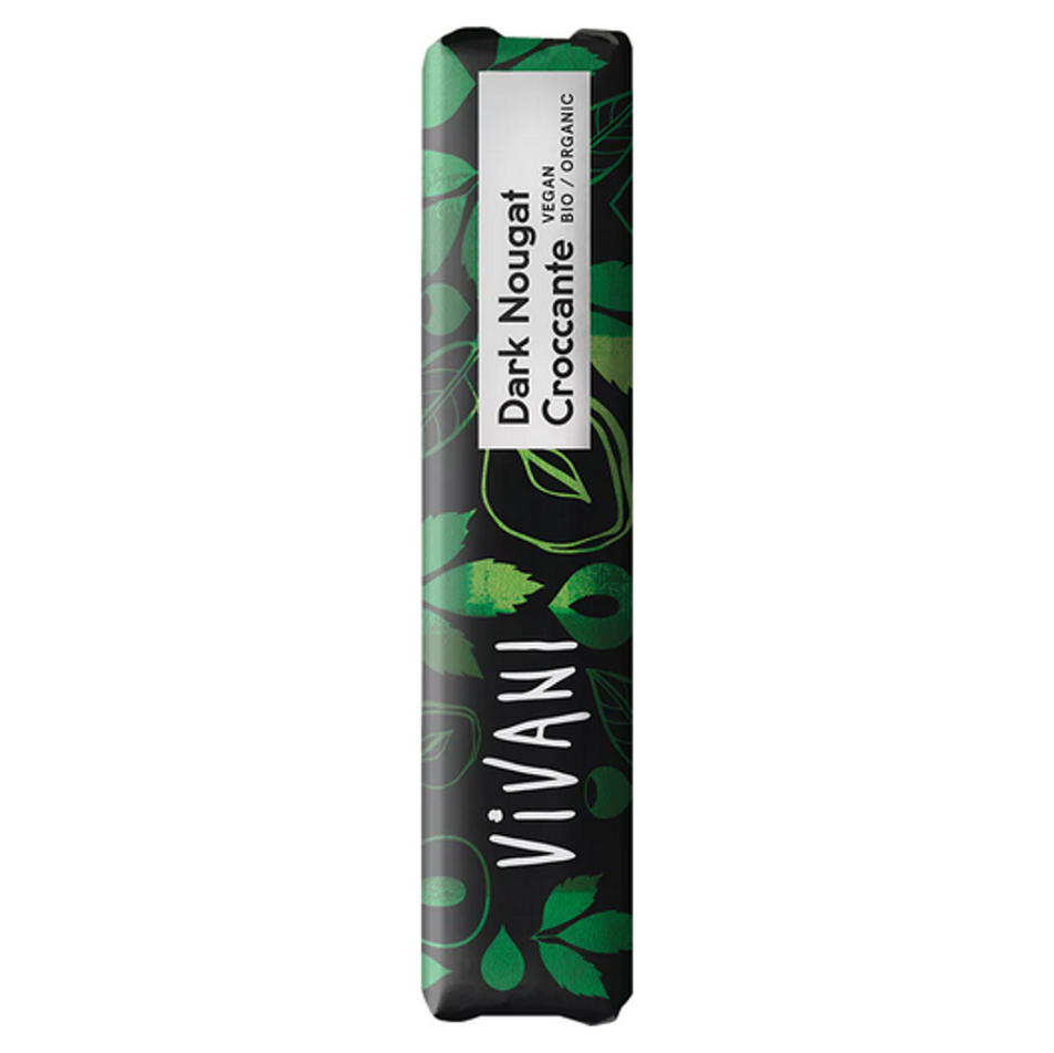 Čokoládová tyčinka tmavá nugát 35g