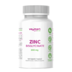 Zinok bisglycinát 200mg, 120kapsulí VEGMART