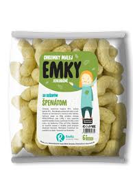 Chrumky Emky špenát 40g