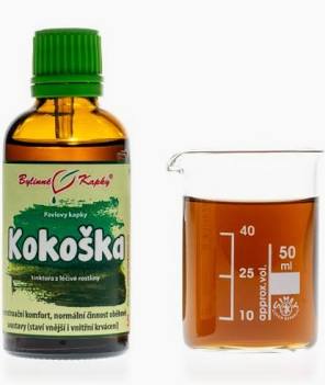 Kapsička pastierska (kokoška) tinktúra 50ml
