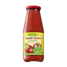 BIO Passata - drvené paradajky Rustica s bazalkou 680g