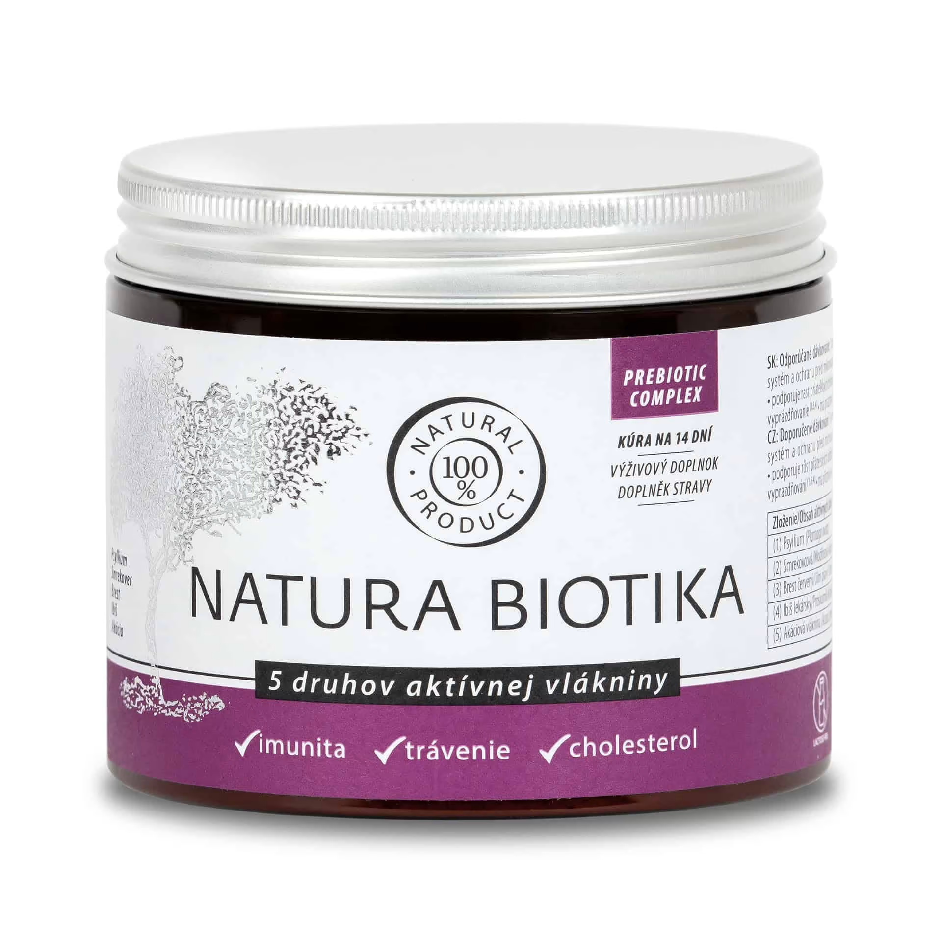 Natura Biotika - aktívna vláknina 140g