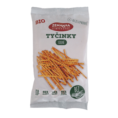 Bezlepkové tyčinky solené BIO 45g