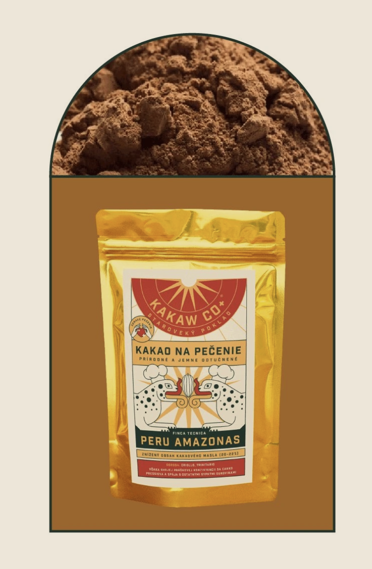 Kakao na pečenie prírodné - Peru 100g - Kakawco+