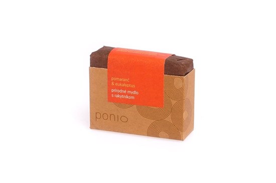Mydlo pomaranč a eukalyptus s rakytnikom 100g Ponio