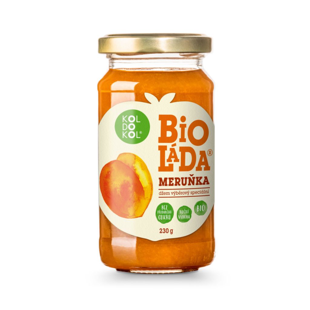 Bioláda nátierka ovocná marhuľa 230g BIO