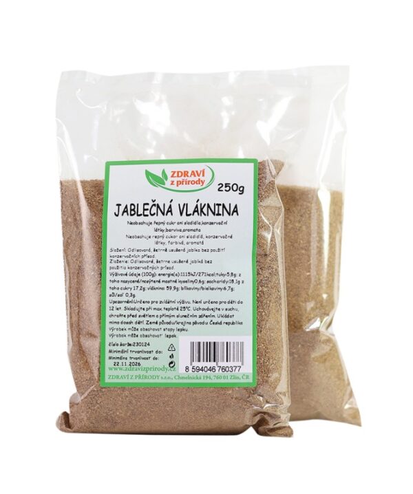 Vláknina jablčná 250 g Zdraví z přírody