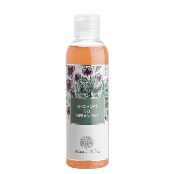 Sprchový gél Gerániový 200ml Nobilis Tilia