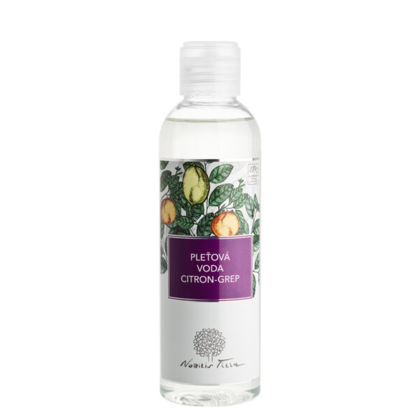 Voda pleťová citrón - grep 200 ml Nobilis Tilia