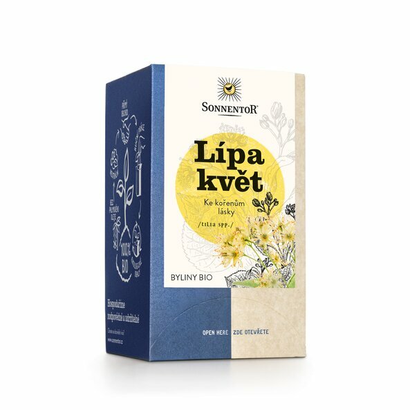 Čaj lipa porciovaný BIO Sonnentor 27g