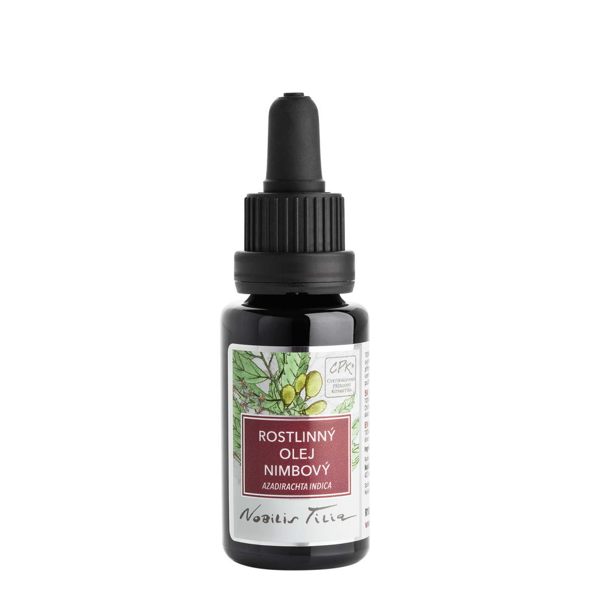 Nimbový olej 20ml fialové sklo