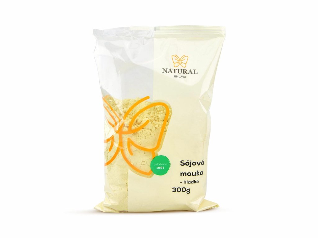 Múka sójová hladká plnotučná 300g