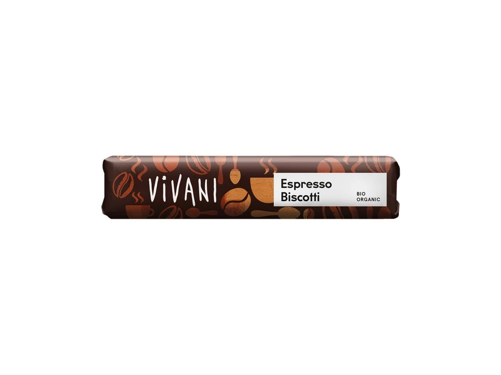 Čokoládova tyčinka s espressom náplňou Vivani 40g