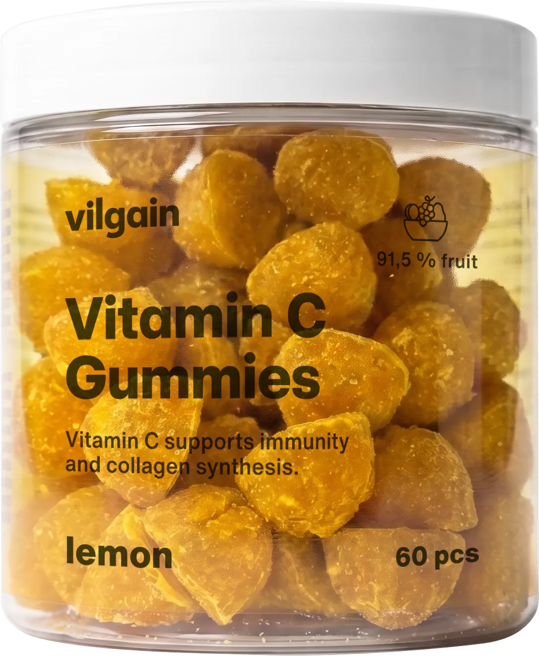 Vitamín C gummies citrón 60 ks Vilgain