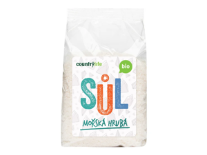 Soľ morská hrubá 1 kg BIO Country Life